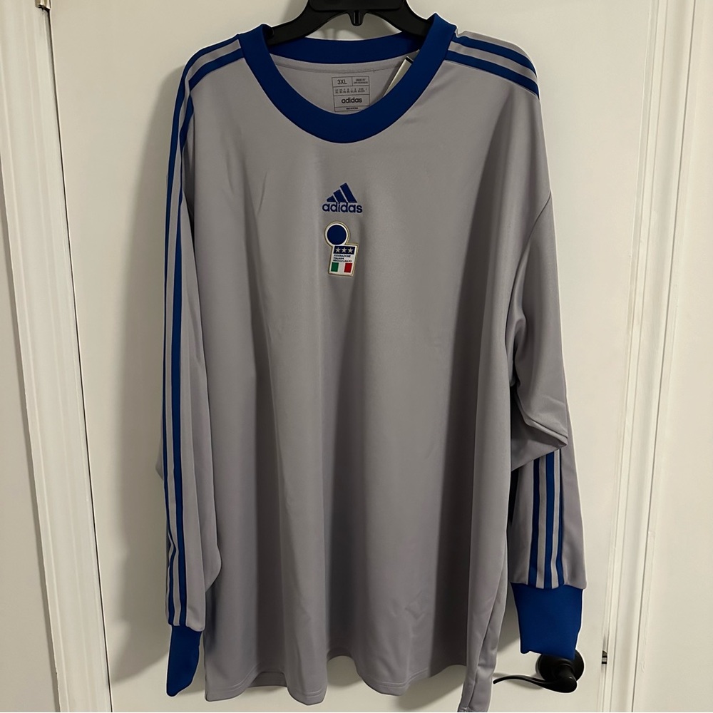 Italy FIGC Adidas Icon Goalkeeper Jersey - Brand new w/ tags - 3XL Italia Soccer